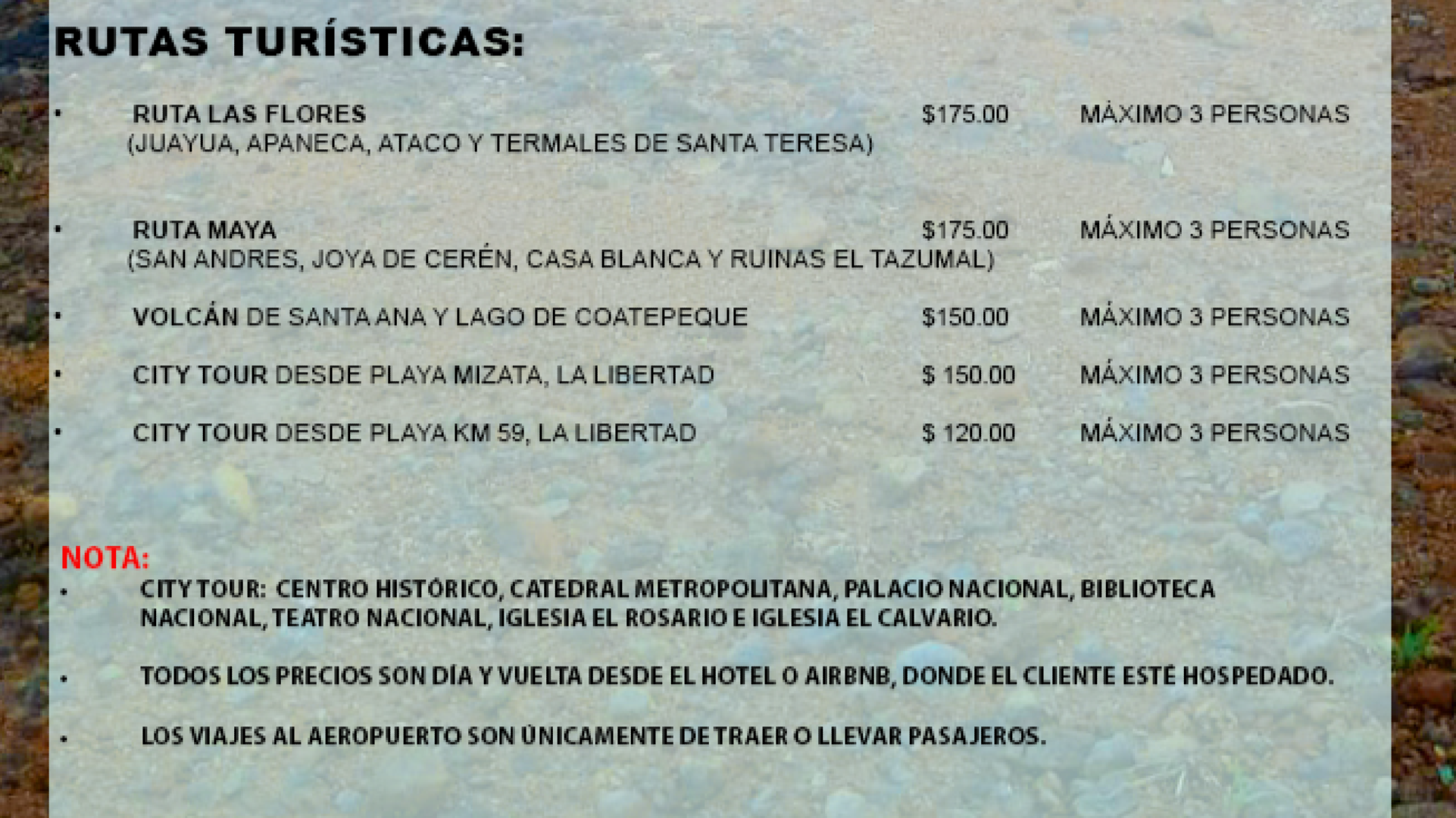 M.E El Salvador Experience