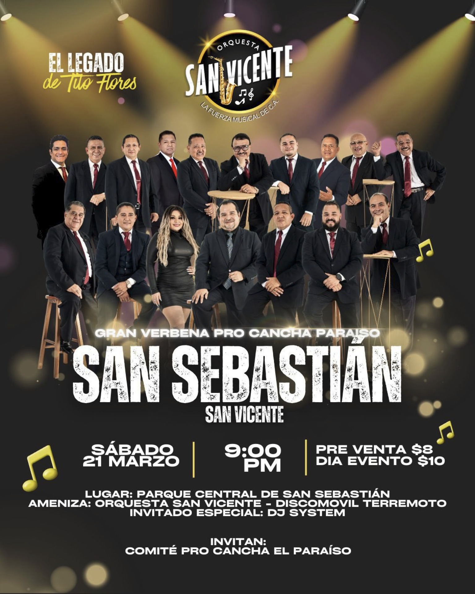 Baila con Orquesta San Vicente