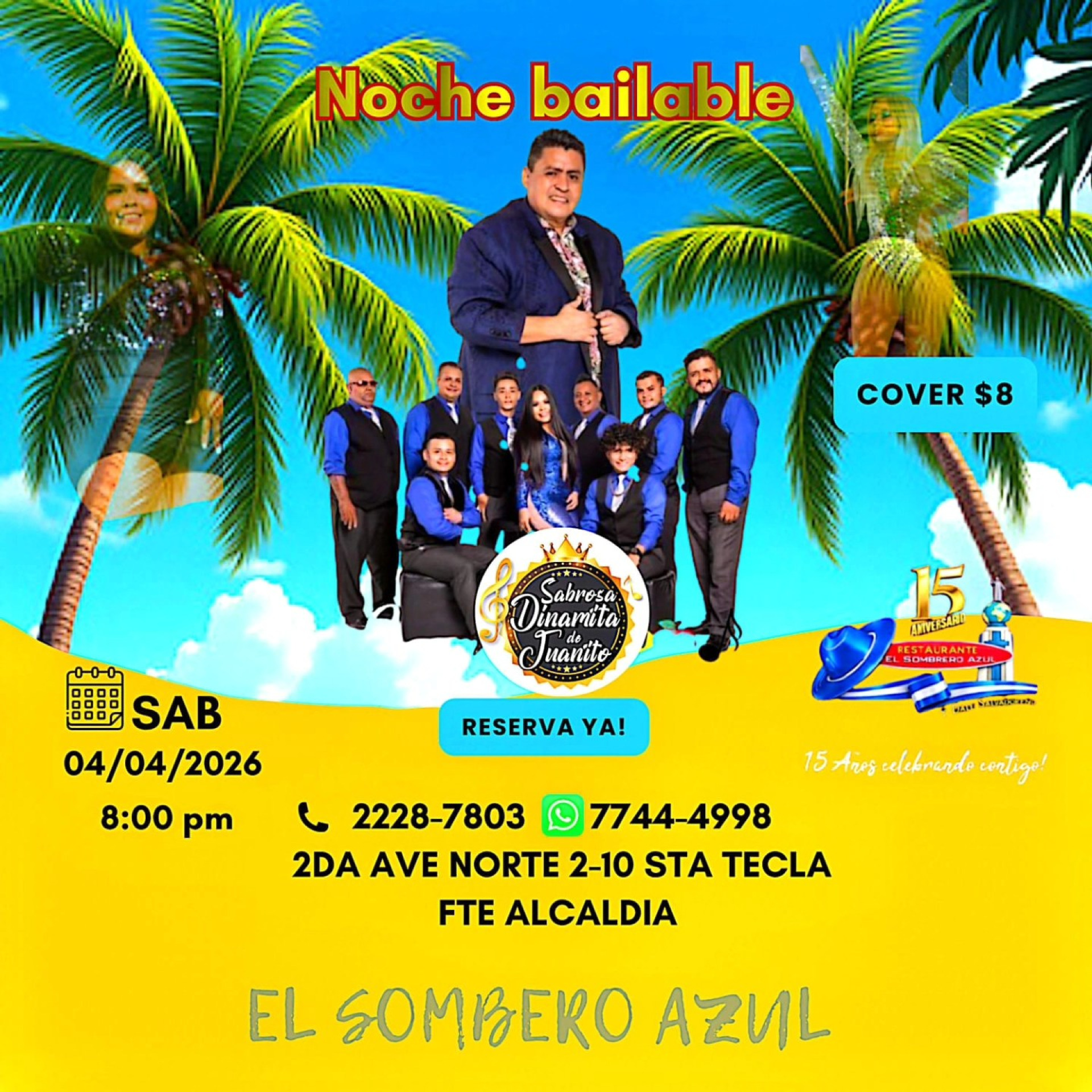 Semana Santa Bailable en Sombrero Azul !!
